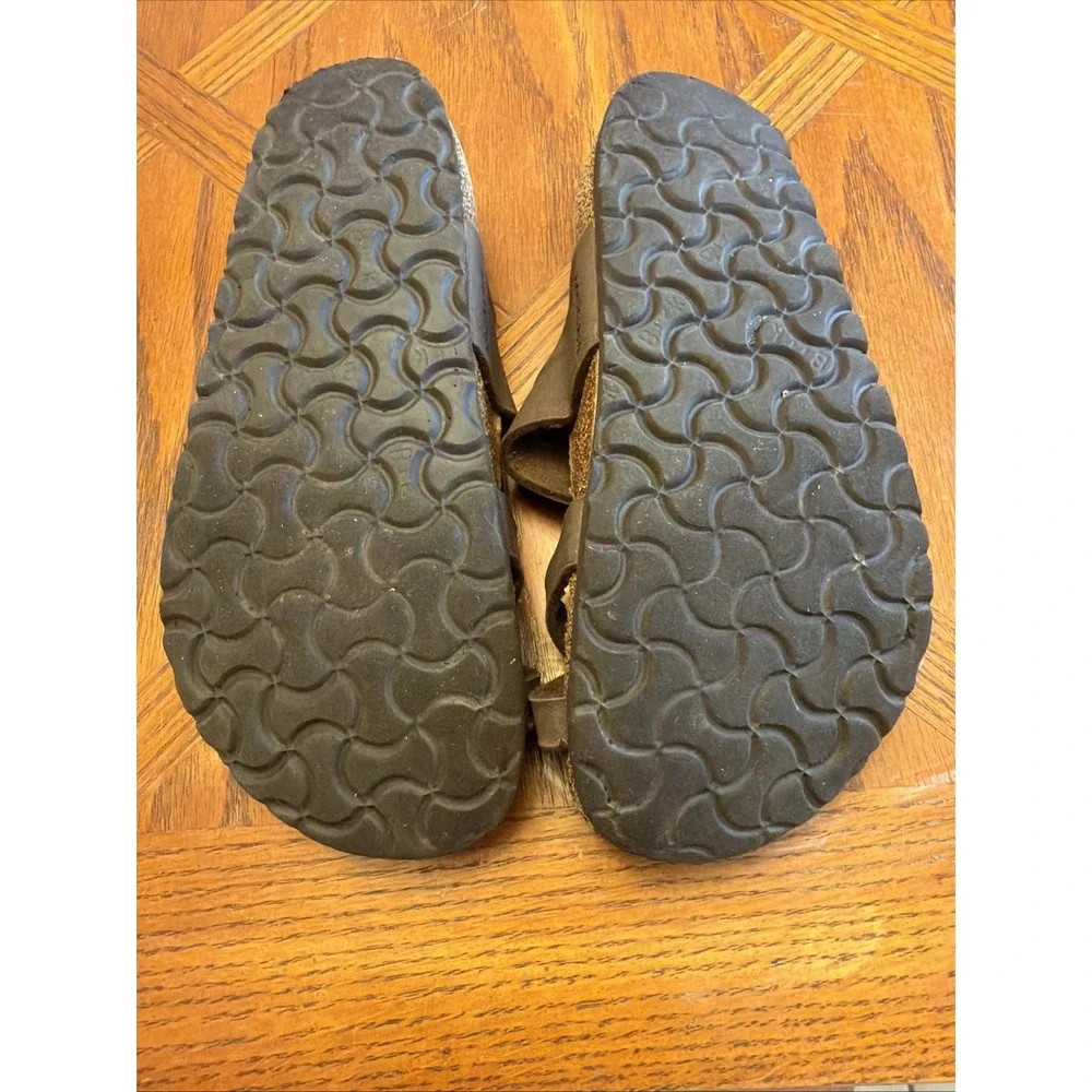 Birkenstock Mayari Birko-Flor Size 37 US 6.5 -7 Womens Shoes Brown Sandals